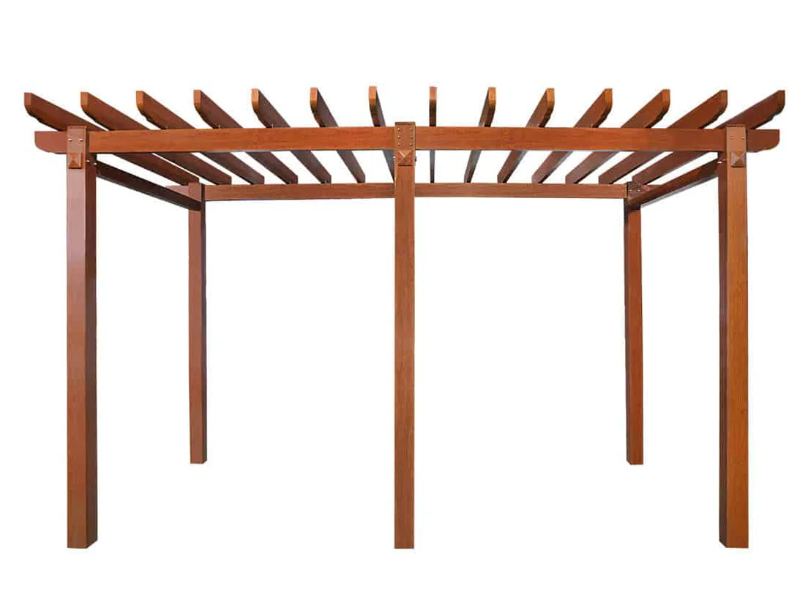 Wood Grain Pergola Wood Grain Pergola