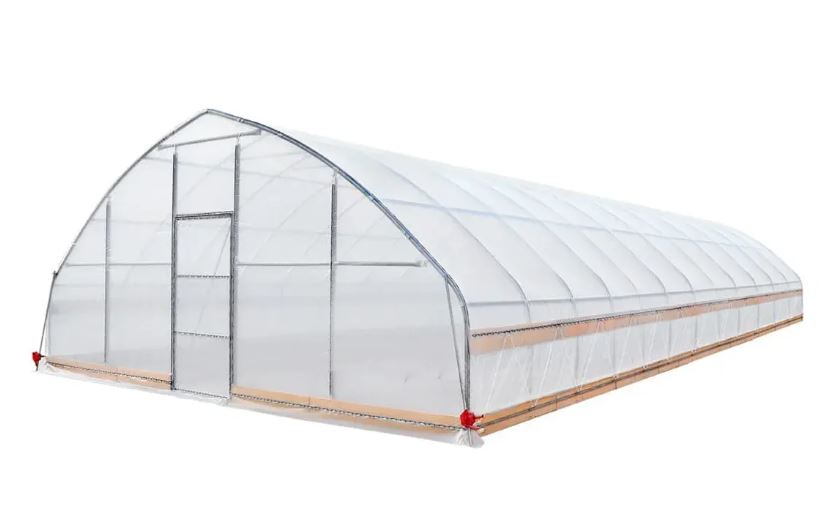 25’ x 50’ Tunnel Greenhouse Grow Tent w/6 Mil Clear EVA Plastic Film