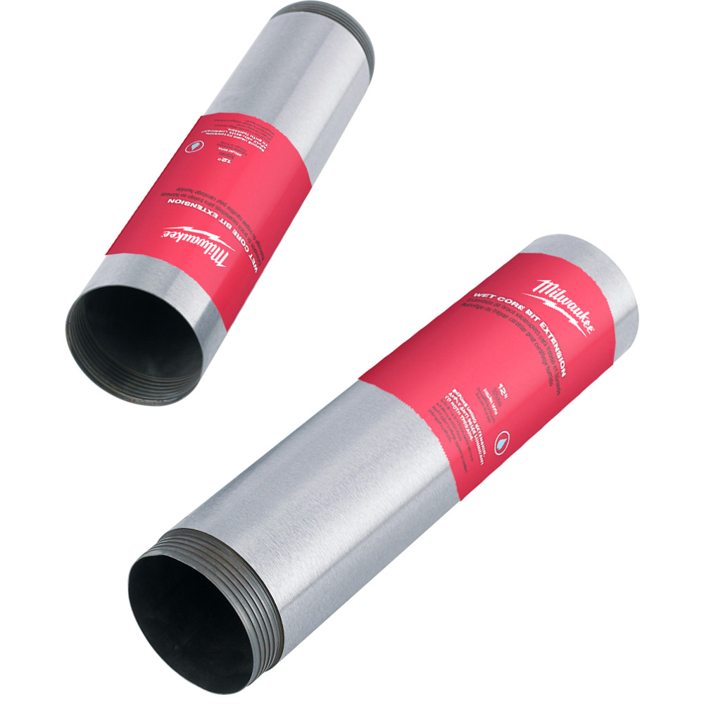 1 in. x 12 in. Diamond Premium Wet Core Bit Extension