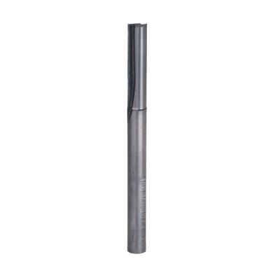 1/4" (Dia.) Double Flute Straight Bit