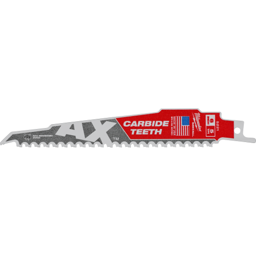 SAWZALL® The AX™ with Carbide Teeth Wood Blades 9" - 1 Pack