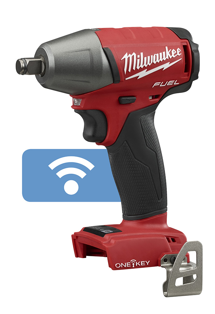 M18 FUEL ONE-KEY 18 Volt Lithium-Ion Cordless 1/2 in. Compact Impact Wrench w/ Friction Ring