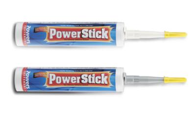 PowerStick 10oz Gray Tube Adhesive (Box of 12)