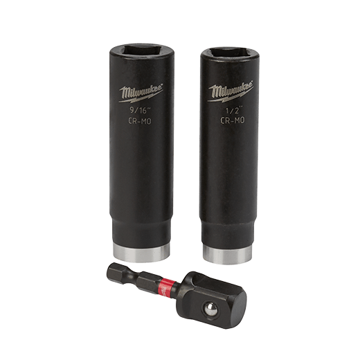 SHOCKWAVE 1/2" DR 3PC IMPACT SOCKET SET