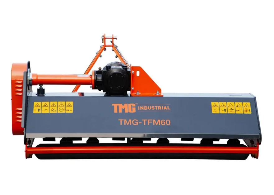 60" Heavy Duty Flail Mower with Forged Hammers for Tractors