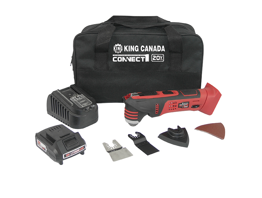 20V Max lithium-ion cordless oscillating multi-tool kit