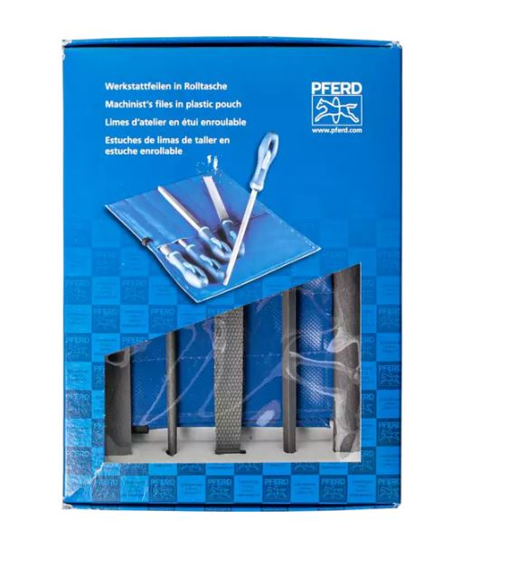 File Set - Hand, Square, Half Round, Round, Half-Round Wood Rasp 8" Coarse Cut