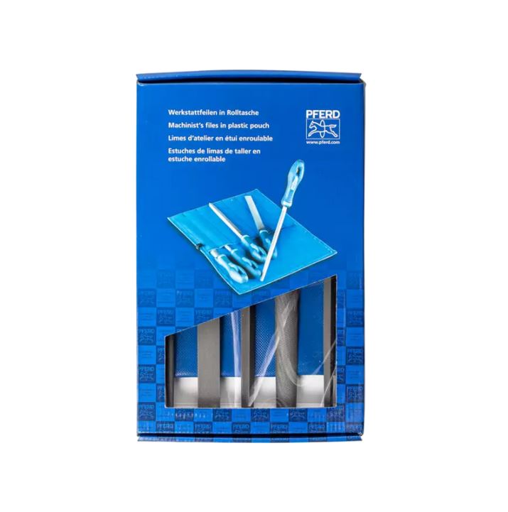 File Set - Hand, Three Square, Square, Tapered Half Round, Round 10" Coarse Cut