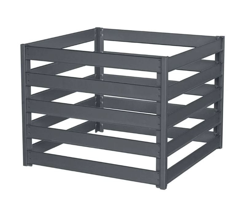 160 Gallon Slatted Metal Composter