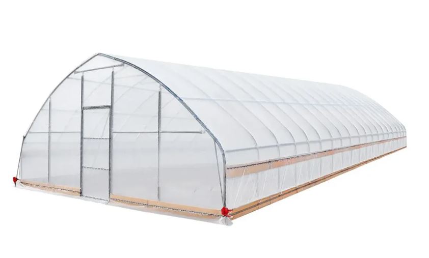25’ x 80’ Tunnel Greenhouse Grow Tent w/6 Mil Clear EVA Plastic Film