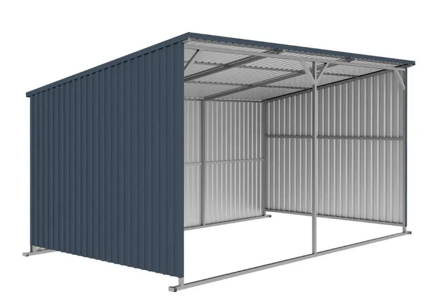12 x 20 Horse Run-In Shed