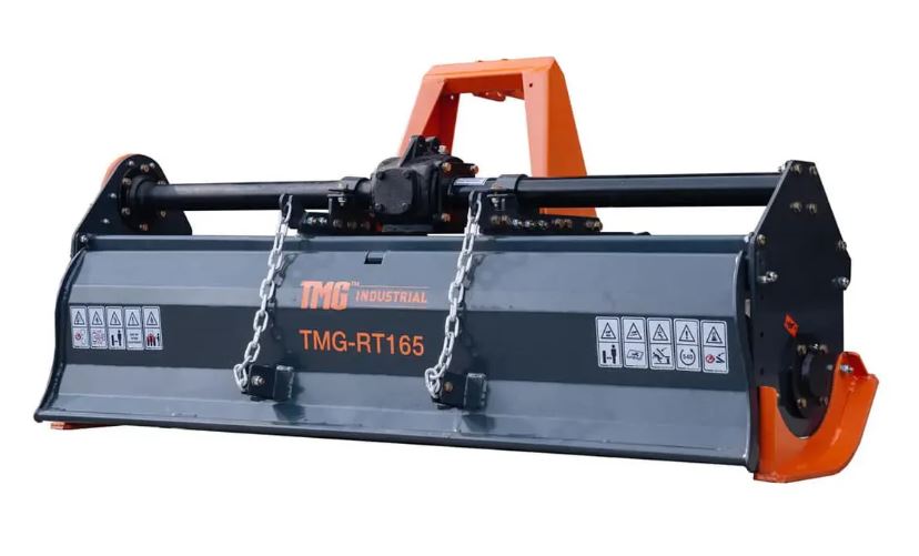 65" Rotary Tiller, 6" Tilling Depth,  and 3-Point Hitch