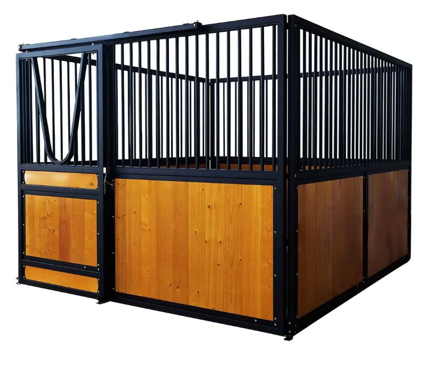 9' x 10' Pre-Built Horse Stall, PANEL C (Side Panel) 