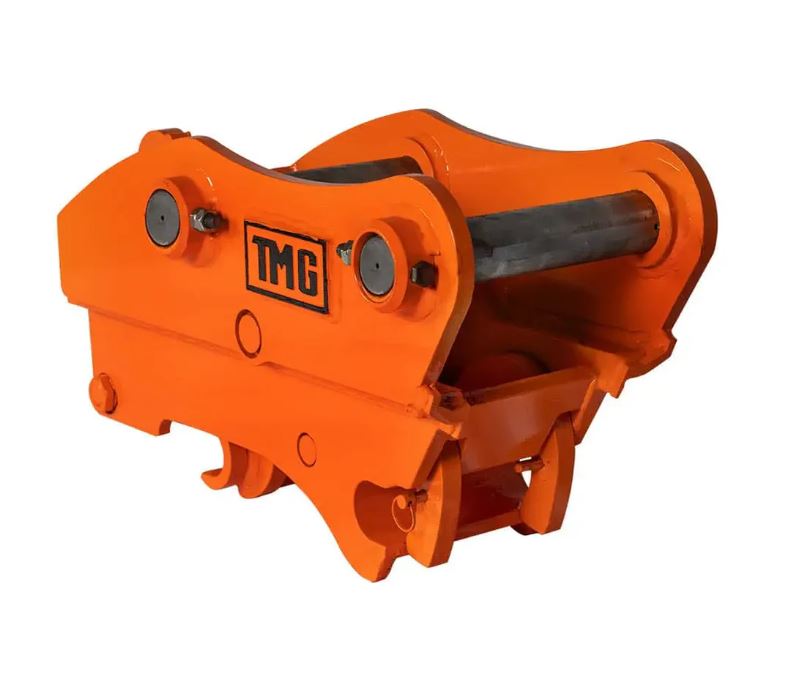 Quick Coupler for Excavator, 2" Pin Diameter, 10-¼"-12-½" Pin Spread
