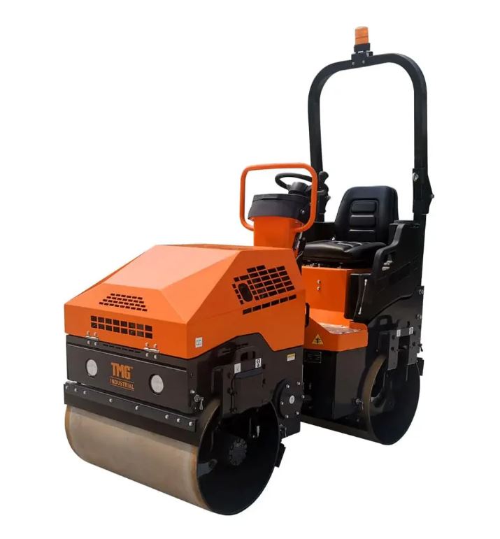 1.5-Ton Ride-On Double Drum Vibratory Roller