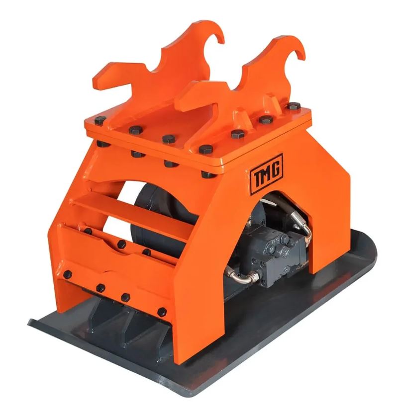 11,000-lb Hydraulic Plate Compactor for 4-7 Ton Mini Excavator
