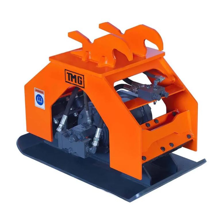 8,800-lb Hydraulic Plate Compactor for 2-4 Ton Mini Excavator