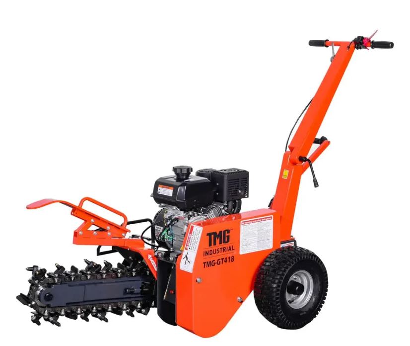18" Kohler Powered Trenching Machine Trencher