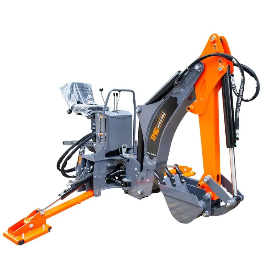 8-ft Tractor Swing Backhoe Attachment