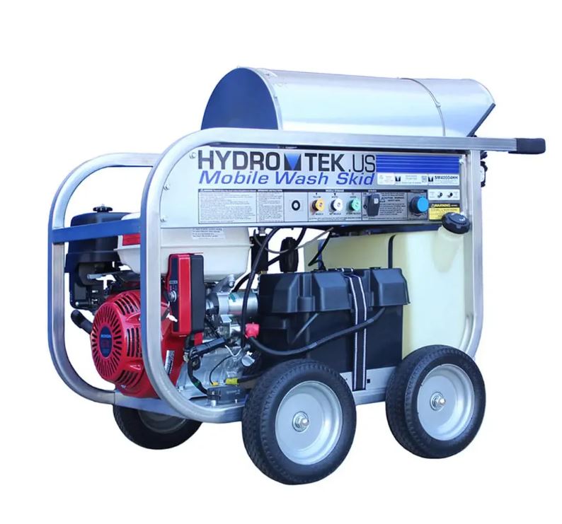 HYDRO TEK Nilfisk 4000 PSI 3.5 GPM Hot Water Pressure Washer