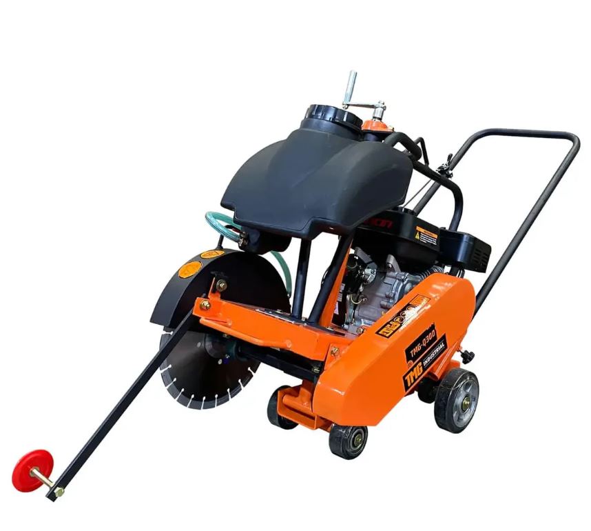 Heavy-Duty Walk Behind Concrete Floor Saw