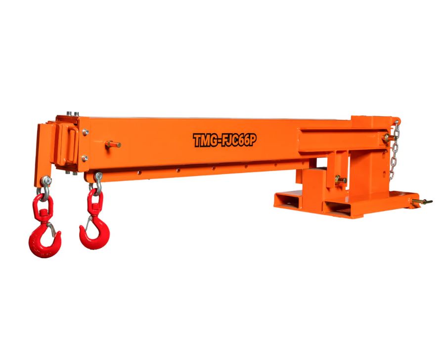 Forklift Telescoping Pivoting Jib Crane
