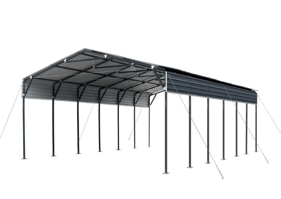 20' x 30' Metal Shed Carport