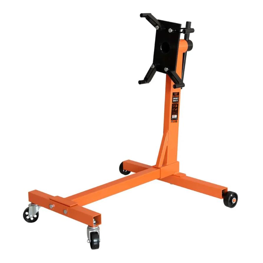 1000-lb Rotating Engine Stand with 4 Adjustable Arms