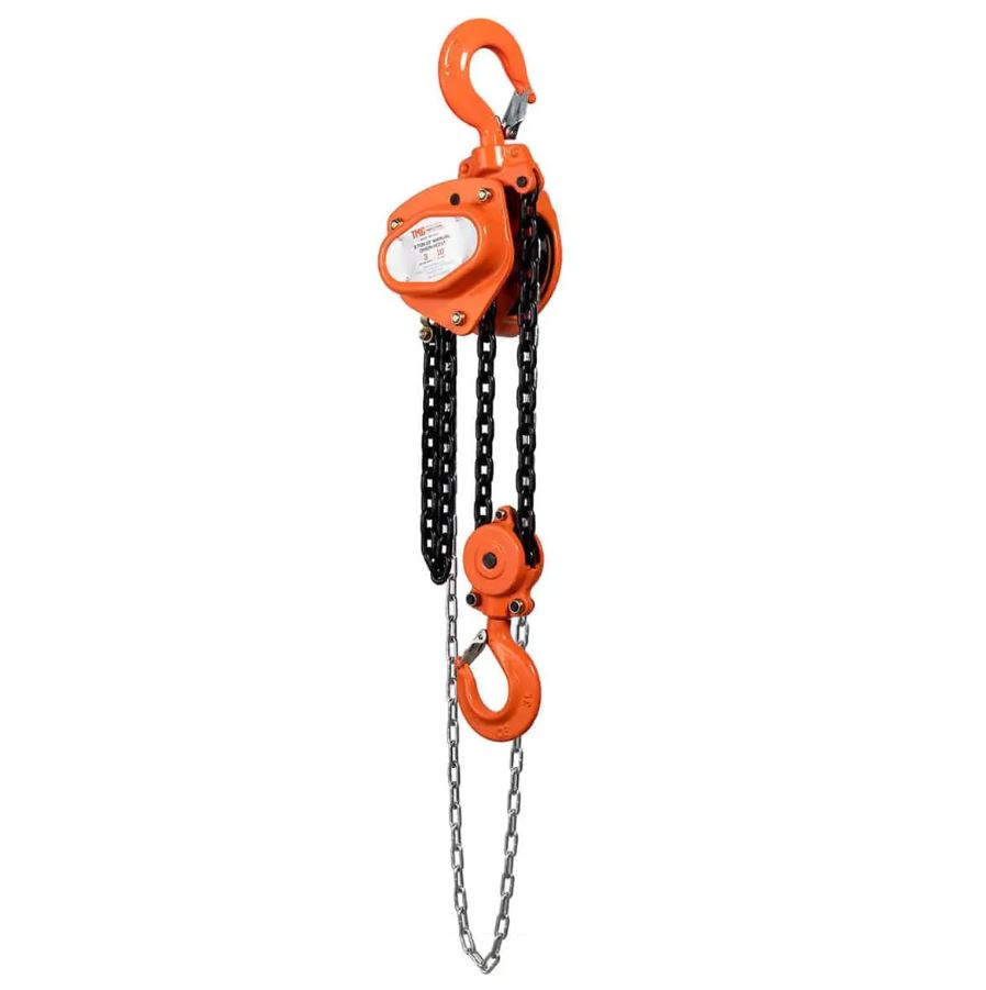3 Ton 10' Lift Chain Hoist with 360° Swivel Hook