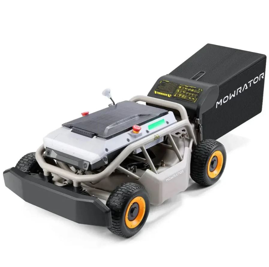 TMG Heavy Series™ MowRator Robotic Lawnmower, All-In-One Battery Remote Control, 3-In-1 System