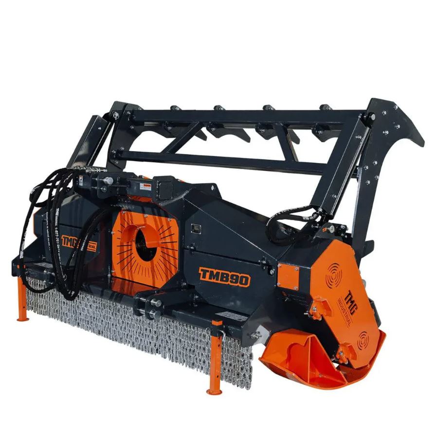 89" Forestry Brush Mulcher, Category 2 Hookup