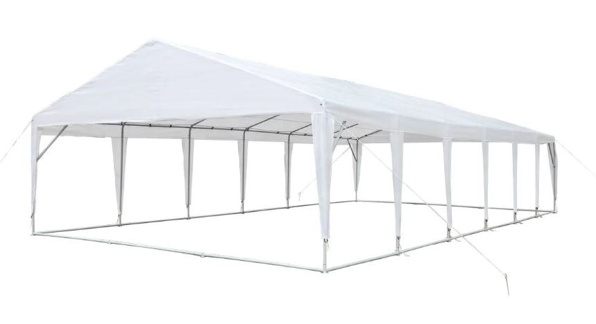 20' x 40' Heavy Duty Outdoor Party Tent with PE tarpaulin fabric