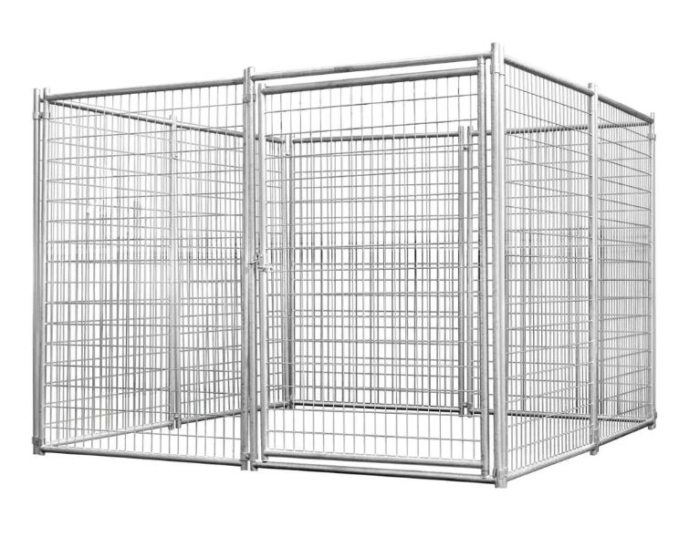 8’ x 8’ Galvanized Dog Kennel