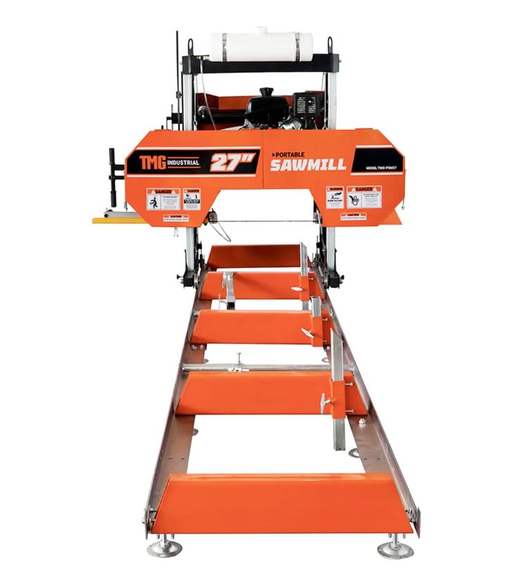 Portable 27" Sawmill with Kohler 14 HP Gas Engine