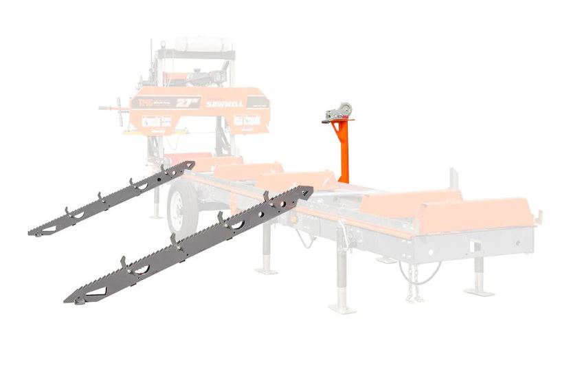 Log Loading Ramp Kit for Sawmill Trailer PSM27