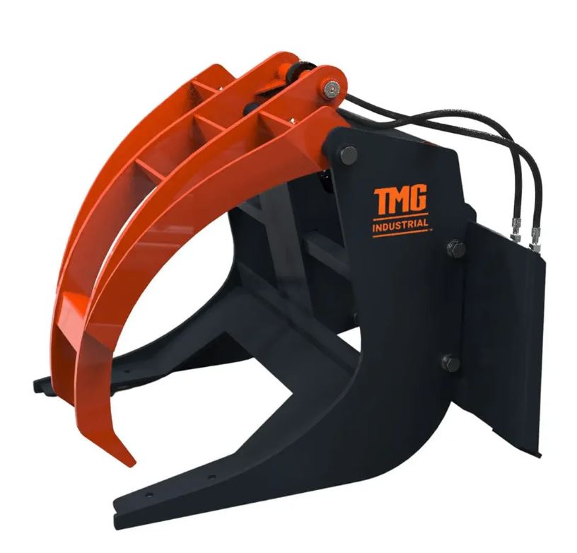 30" Log Grapple Attachment for Skid Steers & Tractors
