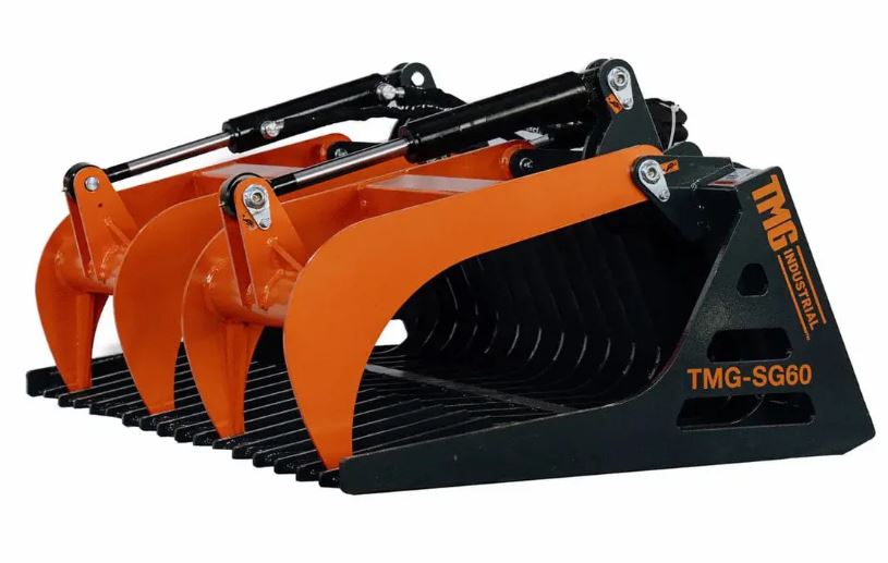 60" Skid Steer Skeleton Grapple Attachment