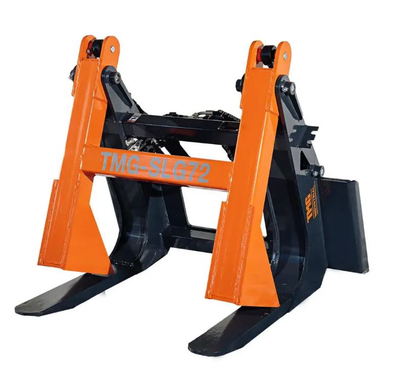 46" Skid Steer Log Grapple Attachment