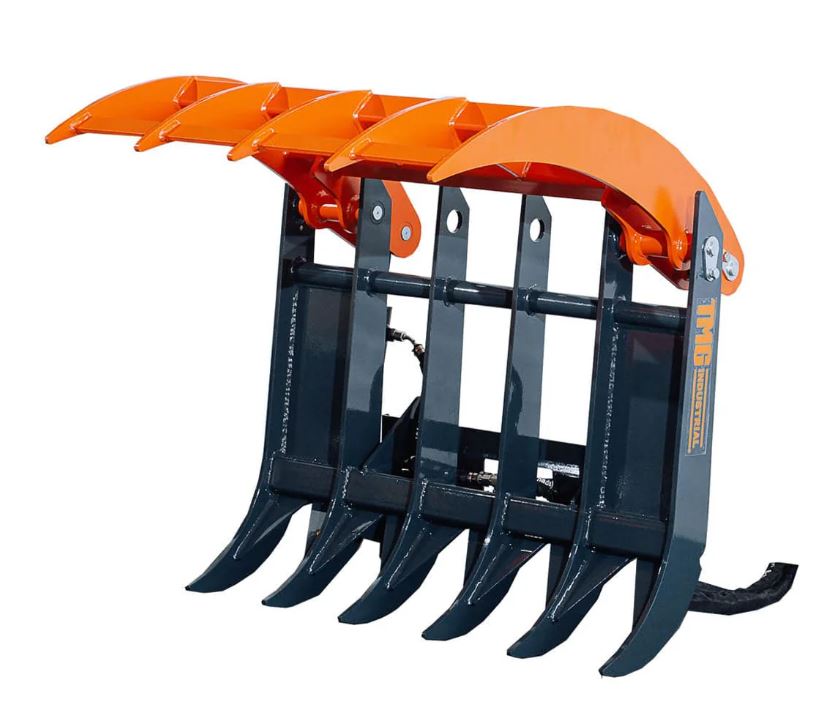 Mini Skid Steer Root Rake Grapple
