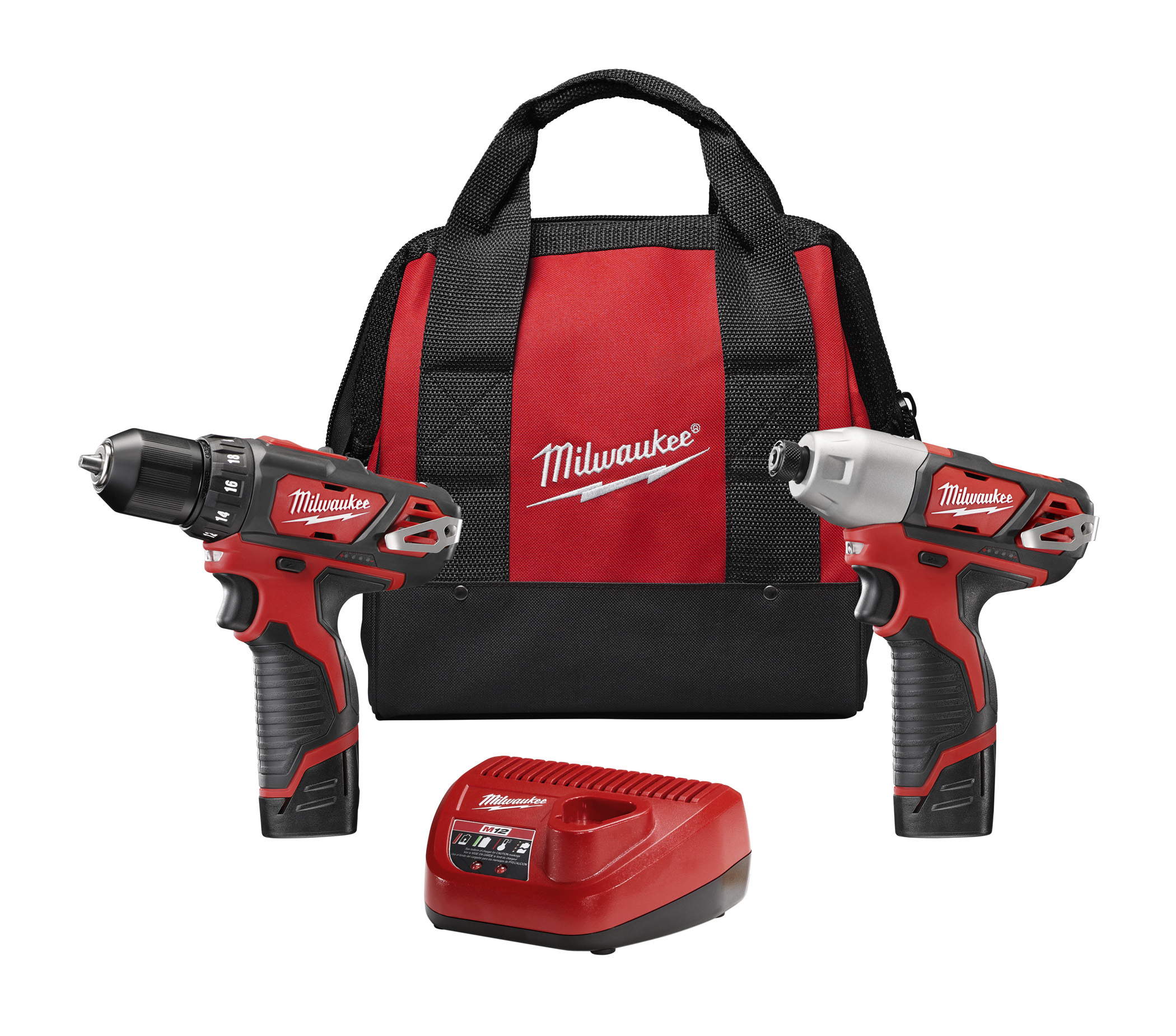 M12 12-Volt Lithium-Ion Cordless Drill Driver/Impact Driver Combo Kit - 2 Tool
