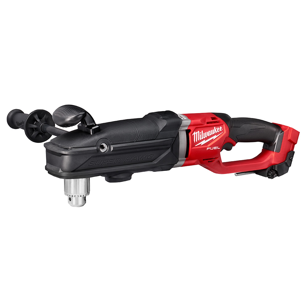 M18 FUEL 18 Volt Lithium-Ion Cordless Super Hawg 1/2 in. Right Angle Drill - Tool Only