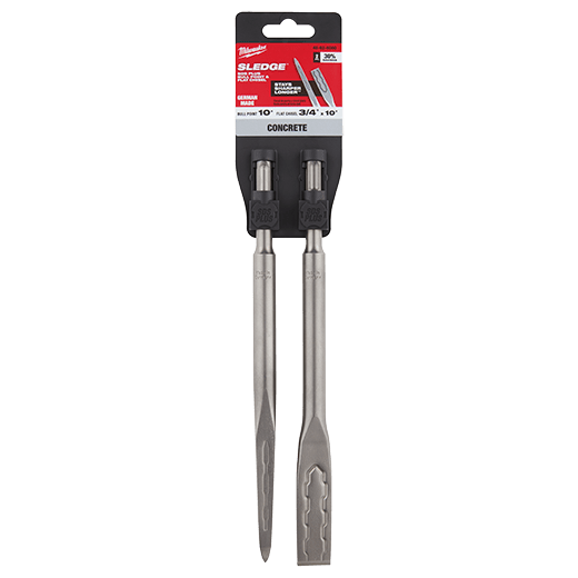 SDS-PLUS SLEDGE™ Bull Point & Flat Chisel 2 Pack