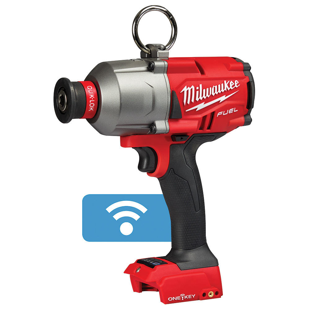 M18 FUEL ONE-KEY 18 Volt Lithium-Ion Brushless Cordless 7/16 in. Hex Utility High Torque Impact Wrench  - Tool Only