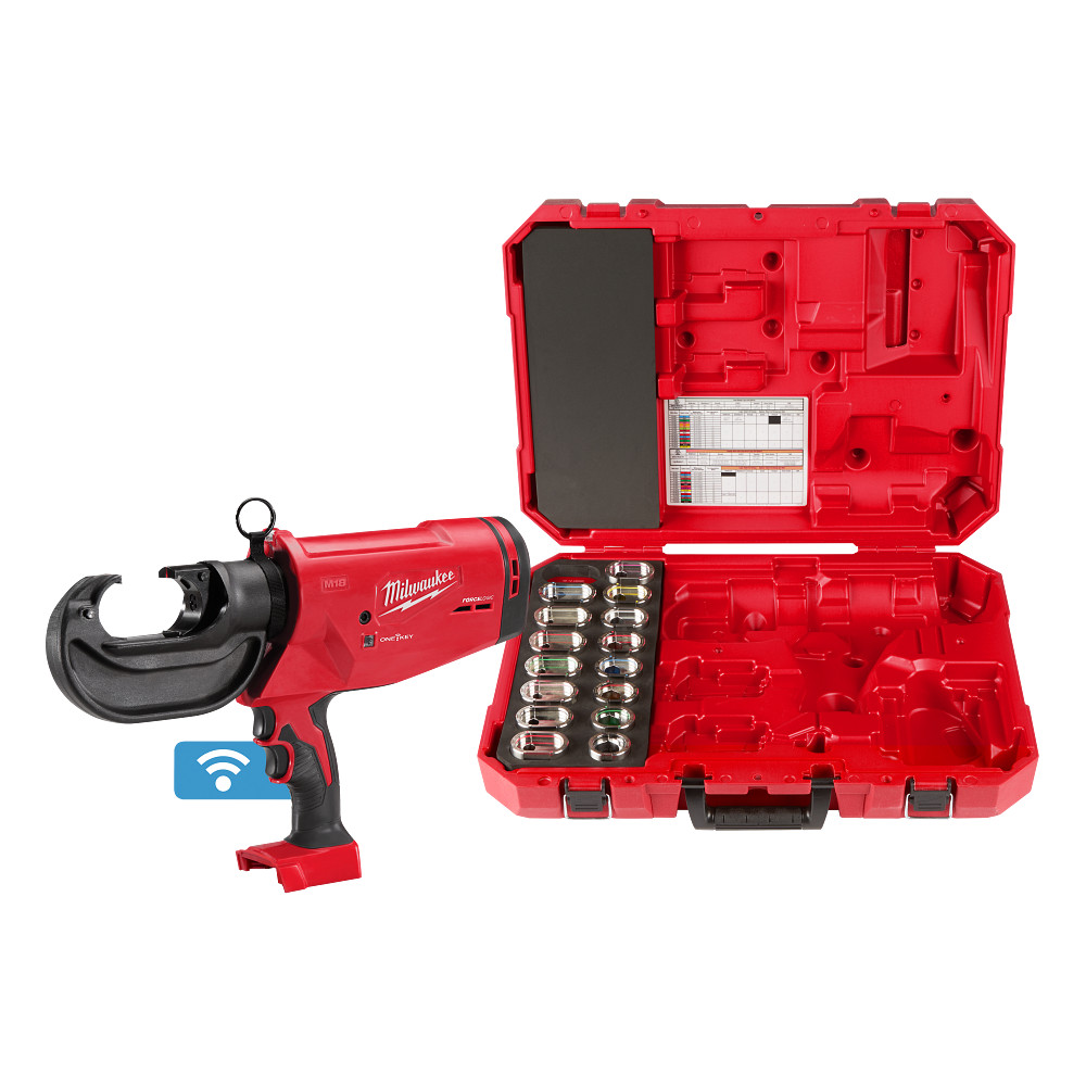 M18™ FORCE LOGIC™ 750 MCM Crimper with #6 - 750 MCM Cu Dies