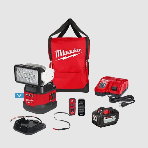 M18™ Utility Remote Control Search Light Kit w/ Portable Base