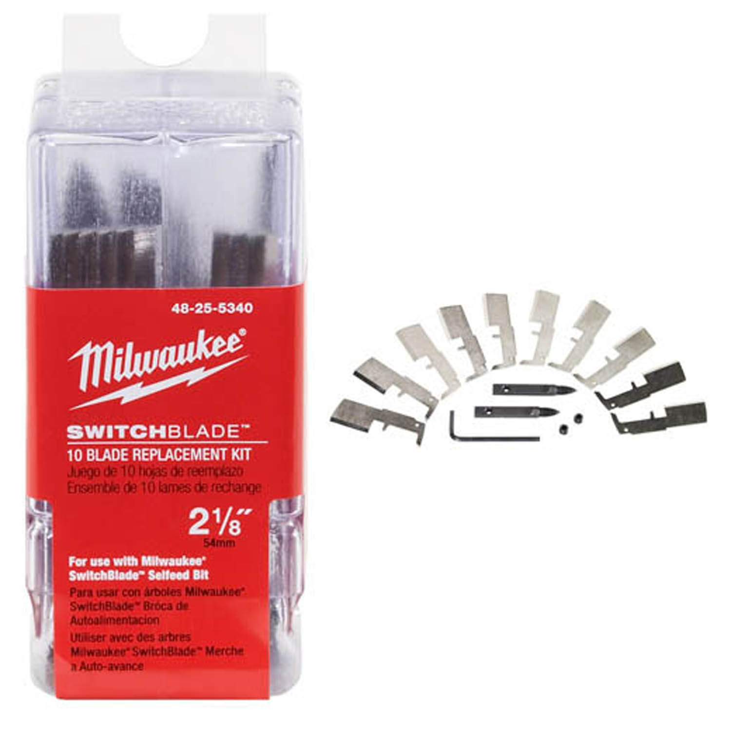 1-3/8 in. SwitchBlade 10 Blade Replacement Kit