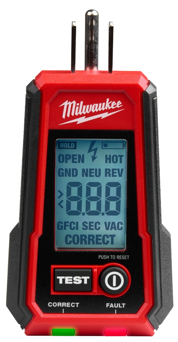 Digital GFCI Receptacle Tester