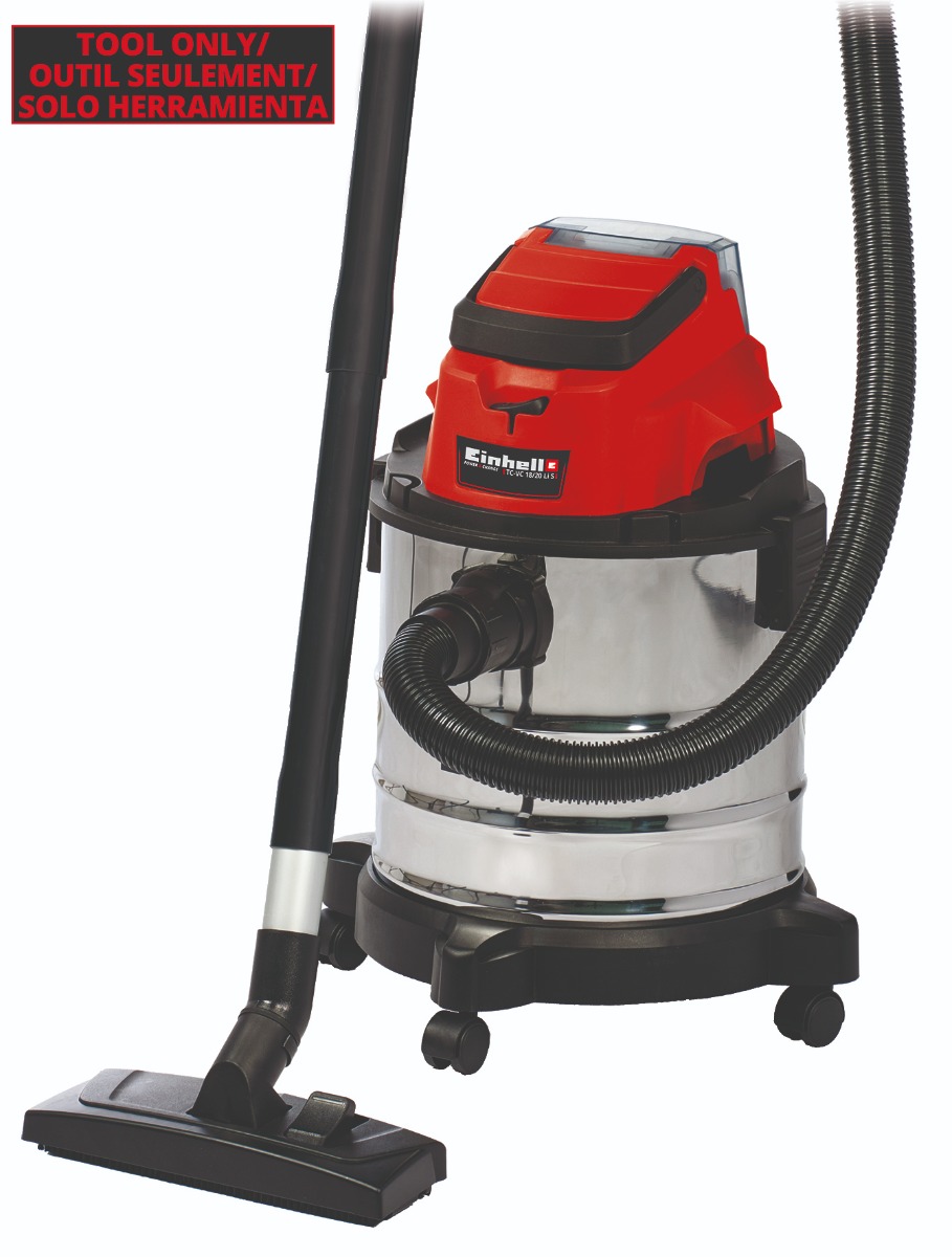 18V 5.3 Gallon (20L) Cordless Wet/Dry Vacuum - TC-VC 18/20 Li S