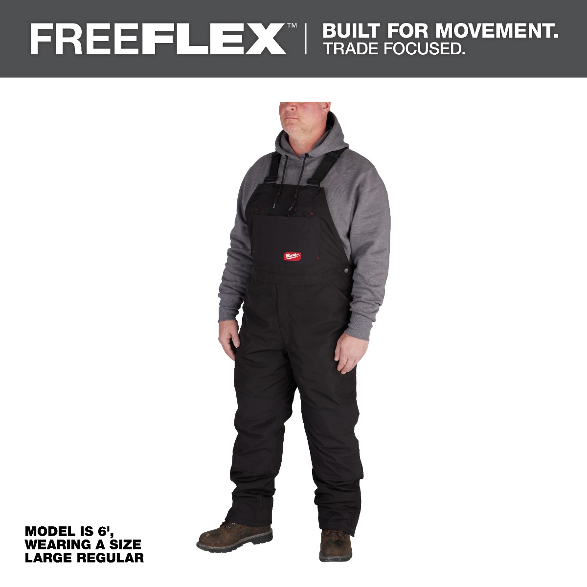 FREEFLEX™ Insulated Bib Overalls - Short - Large