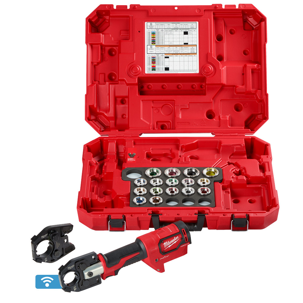 M18™ FORCE LOGIC™ 600 MCM Al Crimper w/ 750 MCM Expanded Jaw